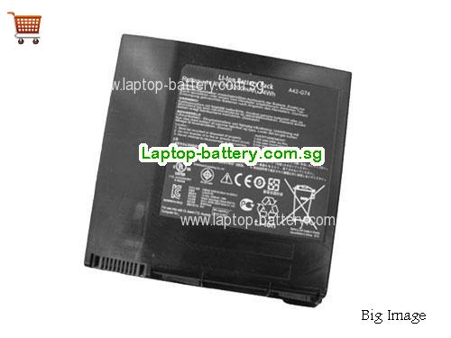 ASUS A42-G74 Battery 5200mAh, 74Wh  14.4V Black Li-ion