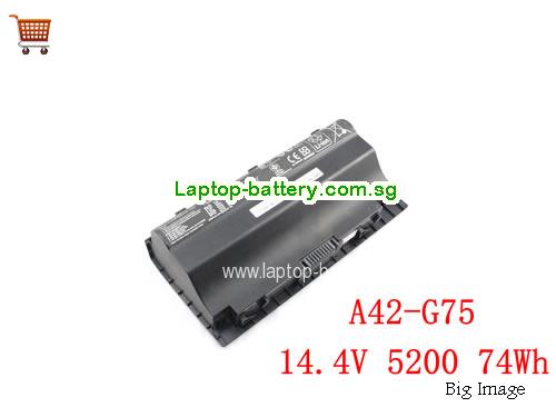 ASUS 90N2V1B1000Y Battery 5200mAh, 74Wh  14.4V Black Li-ion