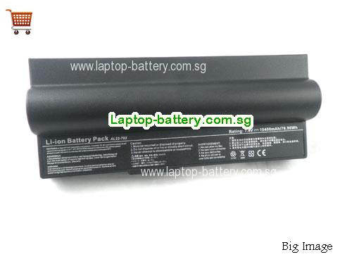 ASUS AEEEPC900A-WFBB01 Battery 10400mAh 7.4V Black Li-ion