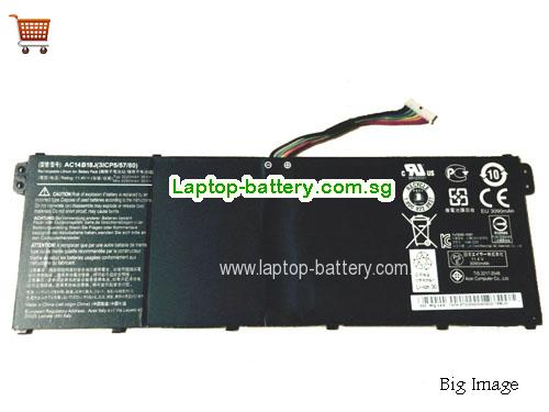ACER V5-132P Battery 36Wh 11.4V Black Li-ion