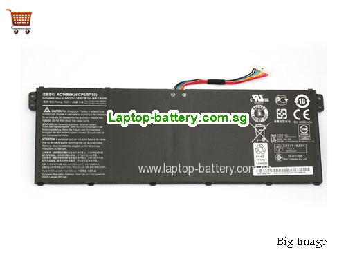 ACER SPIN 5 SP513-51-32S1 Battery 3490mAh, 50Wh  15.2V Black Li-Polymer