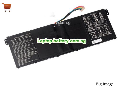 ACER SWIFT 3 SF314-56G-55UY Battery 3320mAh, 50.7Wh  15.28V Black Li-ion