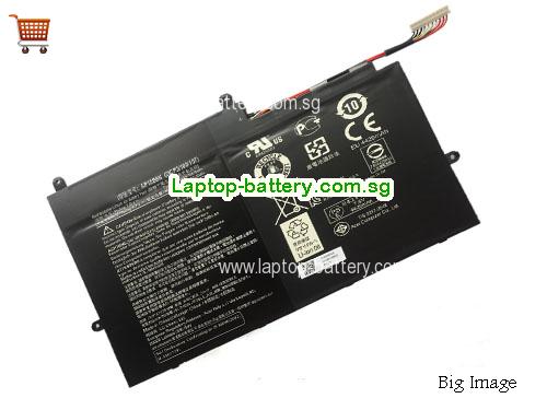 ACER Switch 11 V SW5-173-6742 Battery 4550mAh, 34.5Wh  7.6V Black Li-Polymer