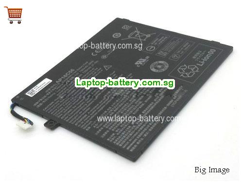 ACER Switch 10 V SW5-017P Battery 7200mAh, 41.89Wh , 27.4Ah 3.8V Black Li-Polymer