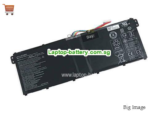 ACER Chromebook Spin 11 R751TN Battery 4810mAh, 37Wh  7.7V Black Li-Polymer
