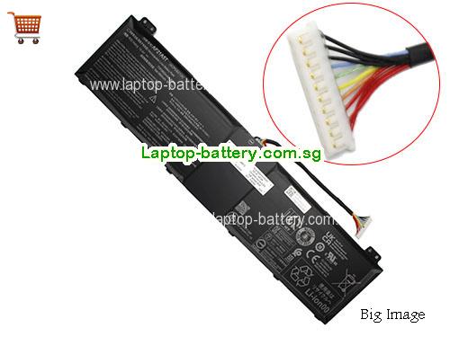 ACER Nitro 17 AN17-51-71ER Battery 5850mAh, 90Wh  15.4V Black Li-Polymer