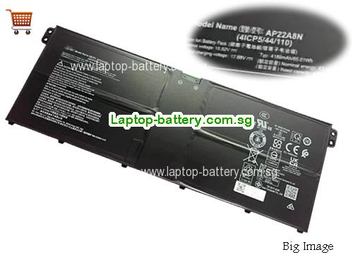 ACER Swift GO SFG14-72-771L Battery 4189mAh, 65.01Wh  15.52V Black Li-Polymer