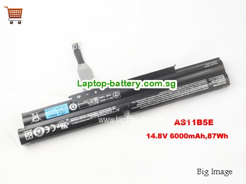 PANASONIC NCR-B/819 Battery 6000mAh, 87Wh 14.8V Black Li-ion