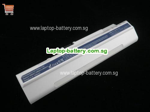 ACER Aspire One D250-1BK Battery 4400mAh 11.1V White Li-ion