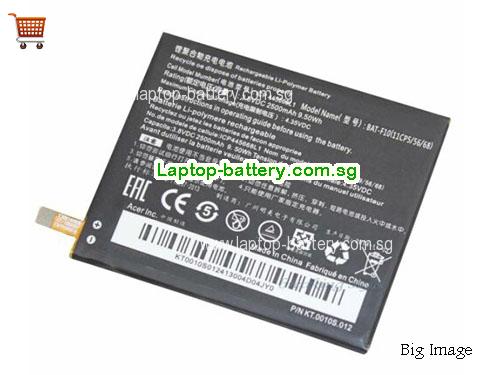 ACER Liquid E600 Battery 2500mAh, 9.5Wh  3.8V Black Li-Polymer