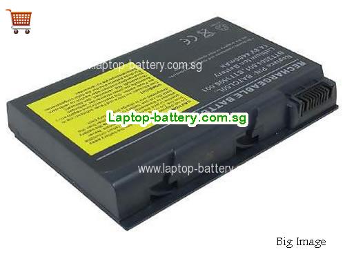 ACER Aspire 9502WSMi Battery 4400mAh 14.8V Black Li-ion