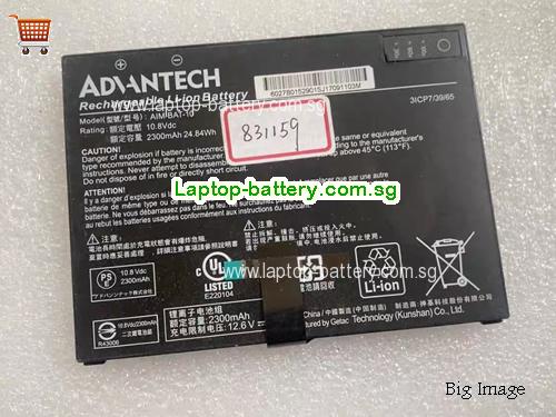 SG Genuine ADVANTECH AIM-BAT-10 Battery 10.8V 2300mah 24.84WH 