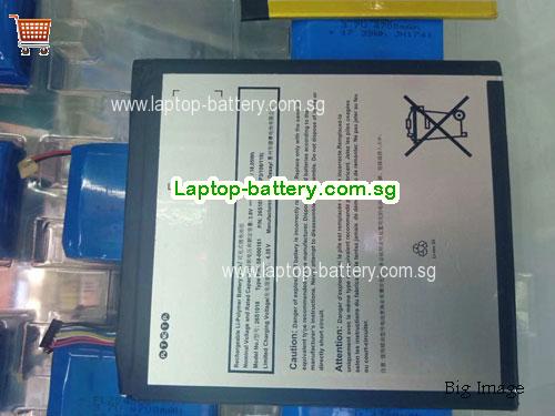 AMAZON 26S1018-A Battery 4750mAh, 18.05Wh  3.8V Sliver Li-ion