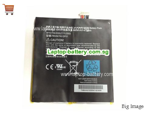 AMAZON 3555A2L Battery 4400mAh, 16.28Wh 3.7V Black Li-Polymer