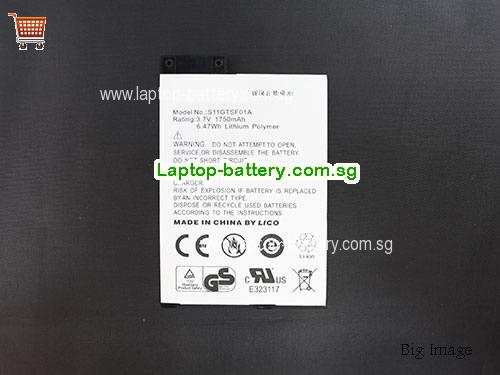 AMAZON 170103201 Battery 1750mAh, 6.47Wh  3.7V White Li-Polymer