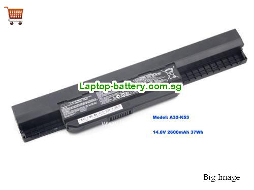 ASUS 07G016H31875 Battery 2600mAh, 37Wh  14.8V Black Li-ion