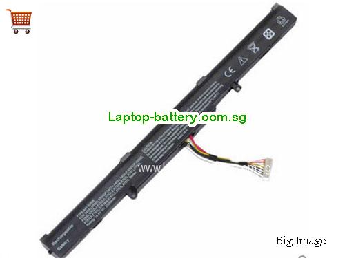 ASUS R752LX-T4070T Battery 2200mAh 14.4V Black Li-ion