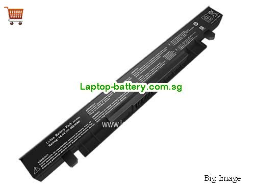 Battery for Asus A41-X550,replacement Asus A41-X550 laptop battery from  Singapore(2200mAh,4 cells)