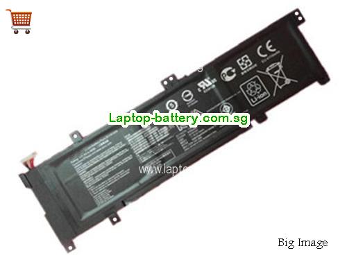 ASUS K501LX-1A Battery 4110mAh, 48Wh  11.4V Black Li-ion