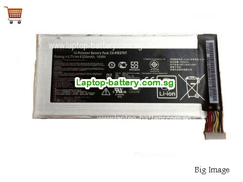 ASUS C11ME570T Battery 4325mAh, 16Wh  3.7V Black Li-ion
