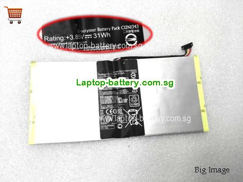 ASUS 0B200-00600200 Battery 7820mAh, 31Wh  3.85V Sliver Li-ion
