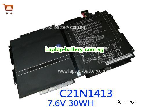 SG ASUS C21N1413 battery for Transformer Book T300 T300A 7.6V 