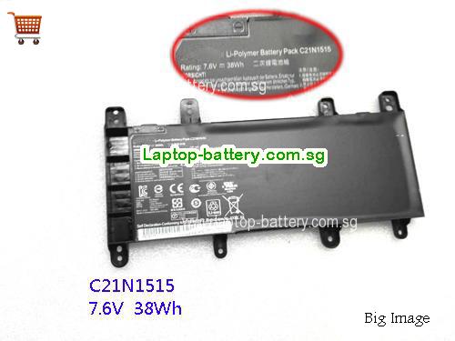 ASUS 0B200-01800000 Battery 4840mAh, 38Wh  7.6V Black Li-ion