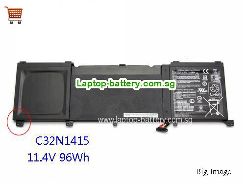 ASUS C32N1415 Battery 8420mAh, 96Wh  11.4V Black Li-ion