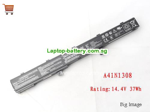 ASUS A41N1308 Battery 37Wh 14.4V Black Li-ion