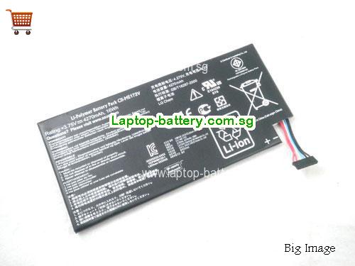 ASUS C11-ME 172V Battery 4270mAh, 16Wh  3.75V Black Li-Polymer