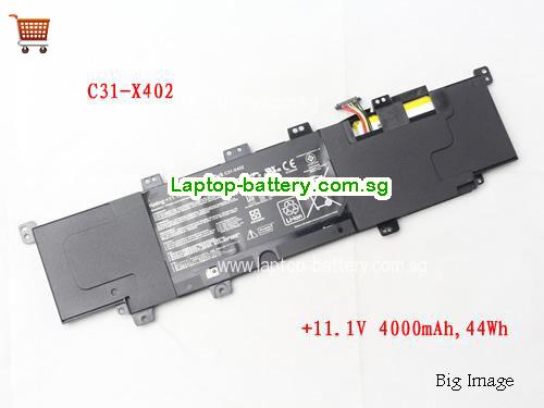 ASUS C31-X402 Battery 4000mAh, 44Wh  11.1V Black Li-Polymer