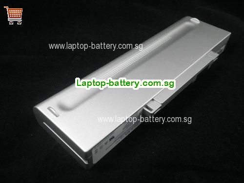 SOTEC 3120X Battery 6600mAh, 73Wh , 6.6Ah 11.1V Silver Li-ion