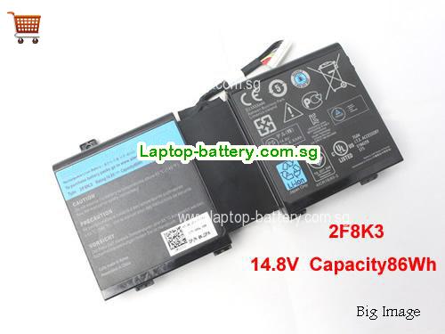 Dell 0G33TT Battery 86Wh 14.8V Black Li-ion