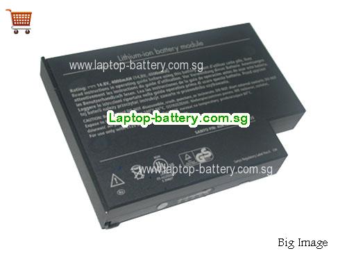 SG Replacement Laptop Battery for  SANYO 4UR18650F-1-QC105,  Black, 4400mAh 14.8V 