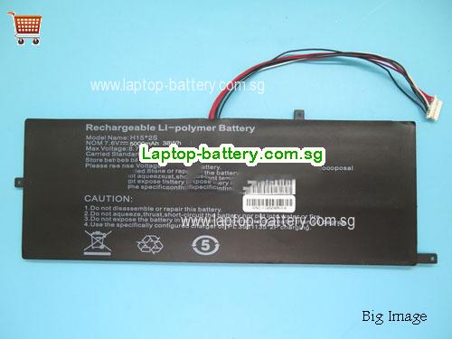 BYONE PL 3581135 2P Battery 5000mAh, 38Wh 7.6V Black Li-Polymer