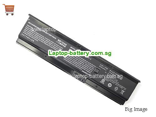 CLEVO NB50BAT6 Battery 4300mAh, 47Wh  10.8V Black Li-ion