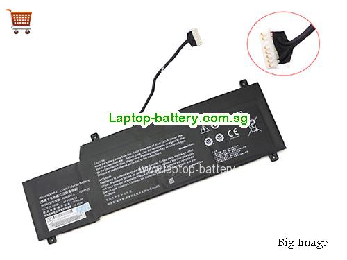 CLEVO NL40BAT-4 Battery 3175mAh, 49Wh  15.2V Black Li-Polymer