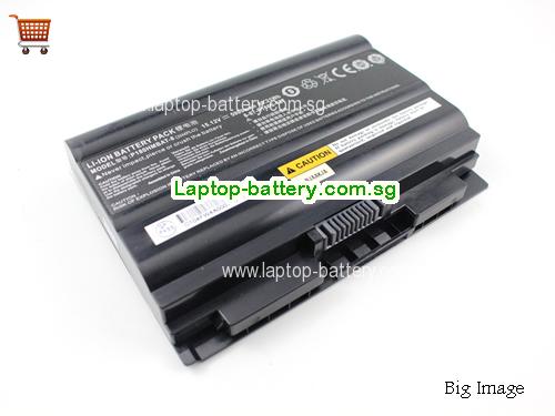 CLEVO 6-87-P180S-4271 Battery 5900mAh, 89.21Wh  15.12V Black Li-ion