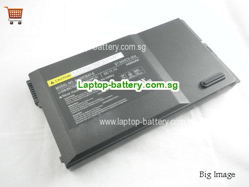 CLEVO 87-M45CS-4D4 Battery 4400mAh 11.1V Black Li-ion