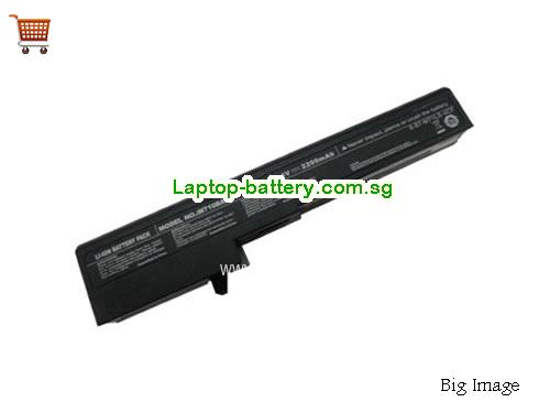 CLEVO 6-87-M71LS-4CF Battery 2200mAh 7.4V Black Li-ion