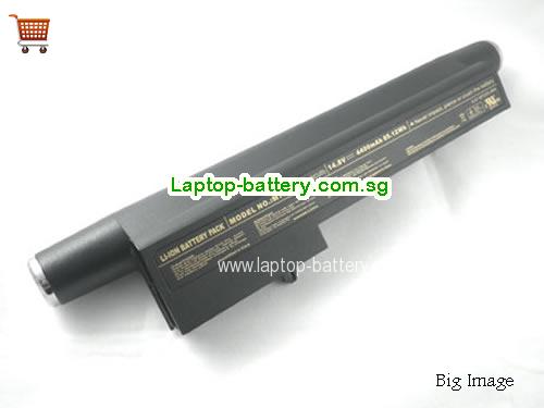 CLEVO 87-M72SS-4DF2 Battery 4400mAh 14.8V Black Li-ion