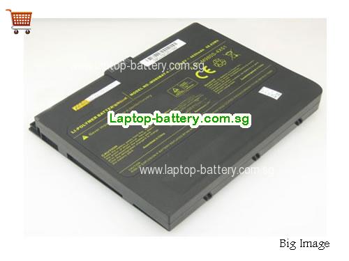 CLEVO M980BAT-4 Battery 4650mAh 14.8V Black Li-ion
