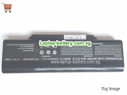 CLEVO 6-87-N350S-4D8 Battery 93Wh 11.1V Black Li-ion
