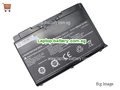CLEVO P370BAT-8 Battery 5900mAh, 89.21Wh  15.12V Black Li-ion