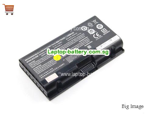 CLEVO PB50BAT-6 Battery 5500mAh, 62Wh  11.1V Black Li-ion