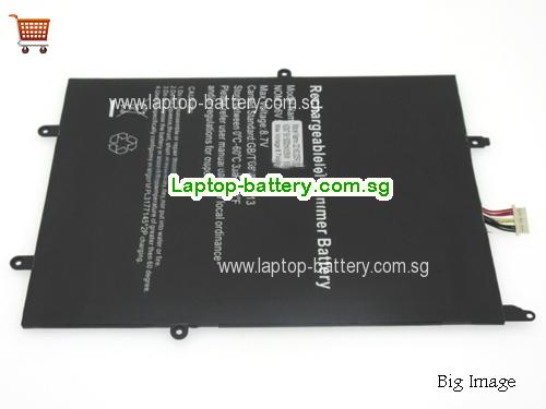 HAIER PL3074165-2S Battery 5000mAh, 38Wh  7.6V Black Li-Polymer