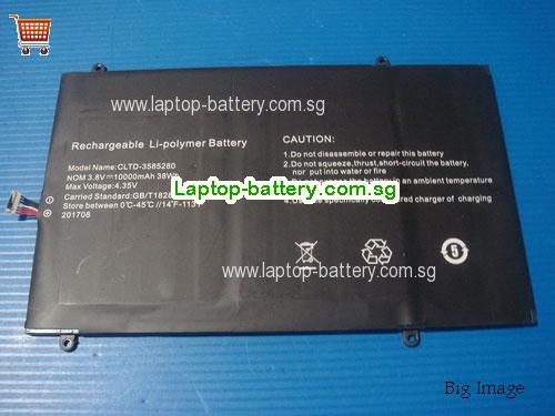 CHUWI CLTD-3585280 Battery 10000mAh, 38Wh 3.8V Black Li-Polymer