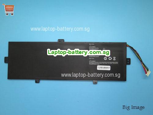 SG Replacement Laptop Battery for  HIPAA CT152-5205, U3285131P-2S1P, C15S,  Black, 5000mAh, 38Wh  7.6V 
