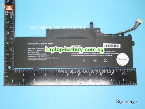 CHUWI TY-486785-3S Battery 4850mAh, 55.29Wh 11.4V Black Li-Polymer