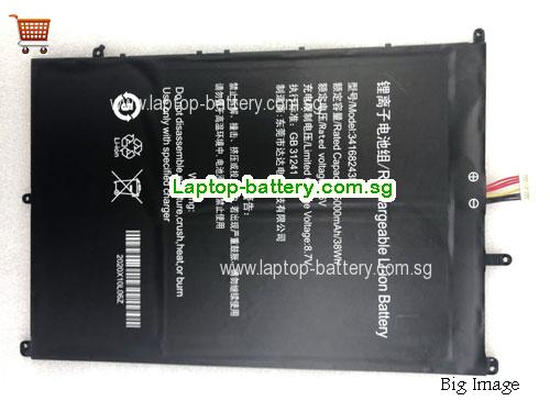 SG Rechargeable DaDa 34168243P Battery Li-Polymer 7.6v 5000mAh 